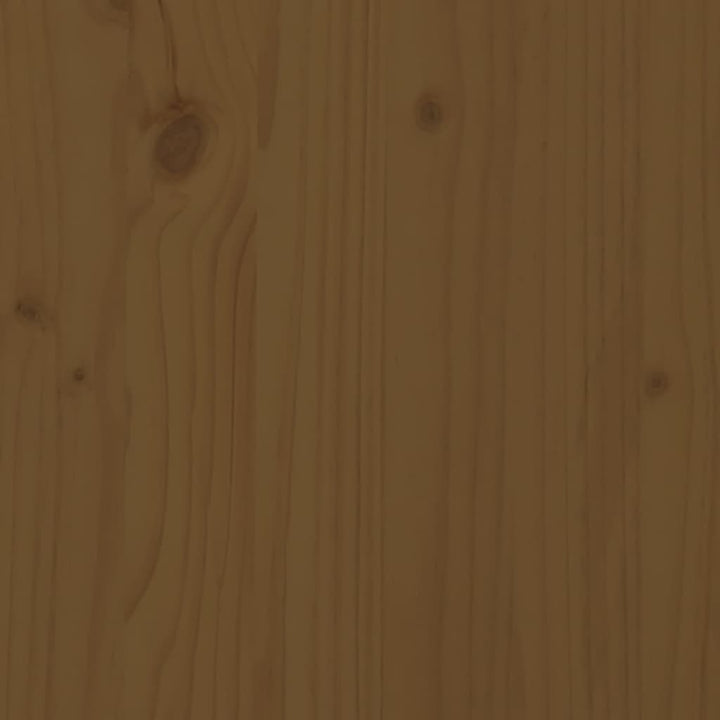 Tuinvoetenbank 120x80 cm massief grenenhout honingbruin