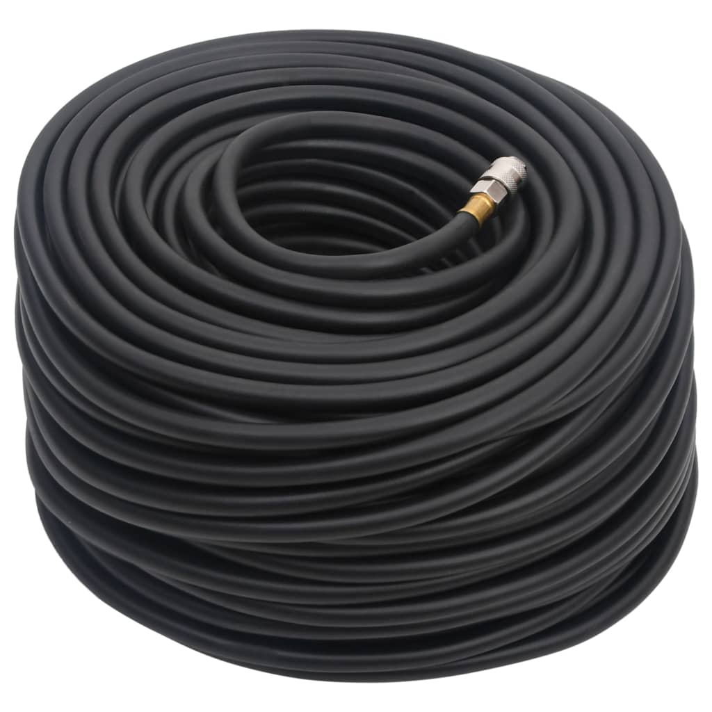 Luchtslang hybride 0,6'' 20 m rubber en PVC zwart