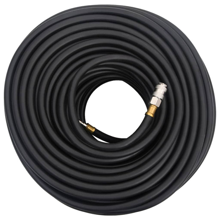 Luchtslang hybride 0,6'' 20 m rubber en PVC zwart