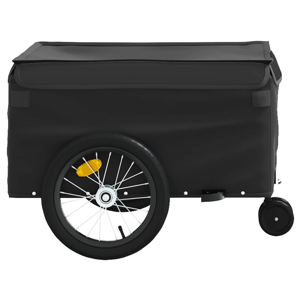 Fietstrailer 45 kg ijzer zwart