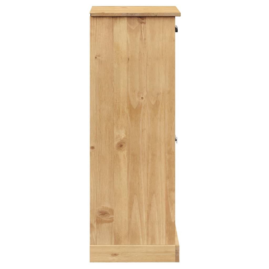 Schoenenkast VIGO 60x35x96 cm massief grenenhout