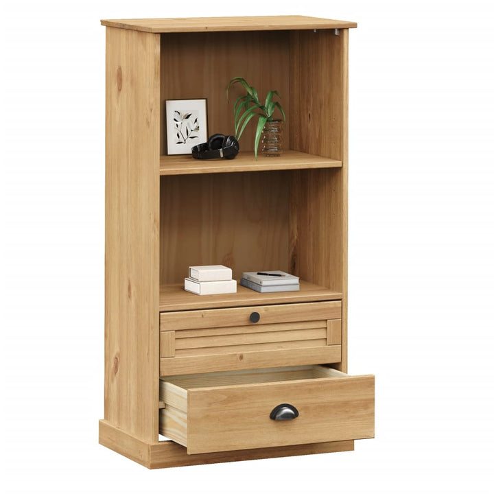 Boekenkast VIGO 60x35x114,5 cm massief grenenhout