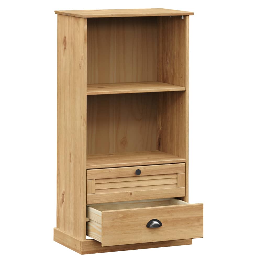 Boekenkast VIGO 60x35x114,5 cm massief grenenhout