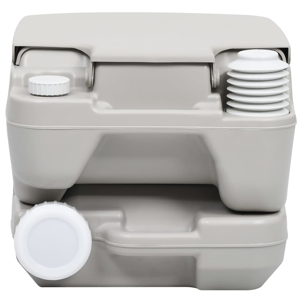 Campingtoilet en watertankset draagbaar