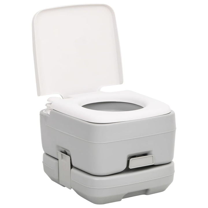 Campingtoilet en watertankset draagbaar