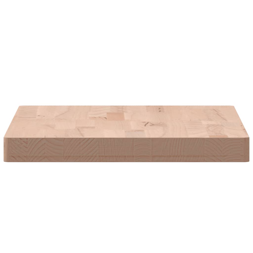 Tafelblad rechthoekig 60x40x4 cm massief beukenhout