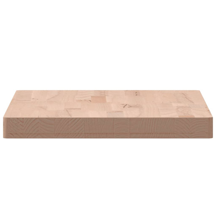 Tafelblad rechthoekig 60x40x4 cm massief beukenhout