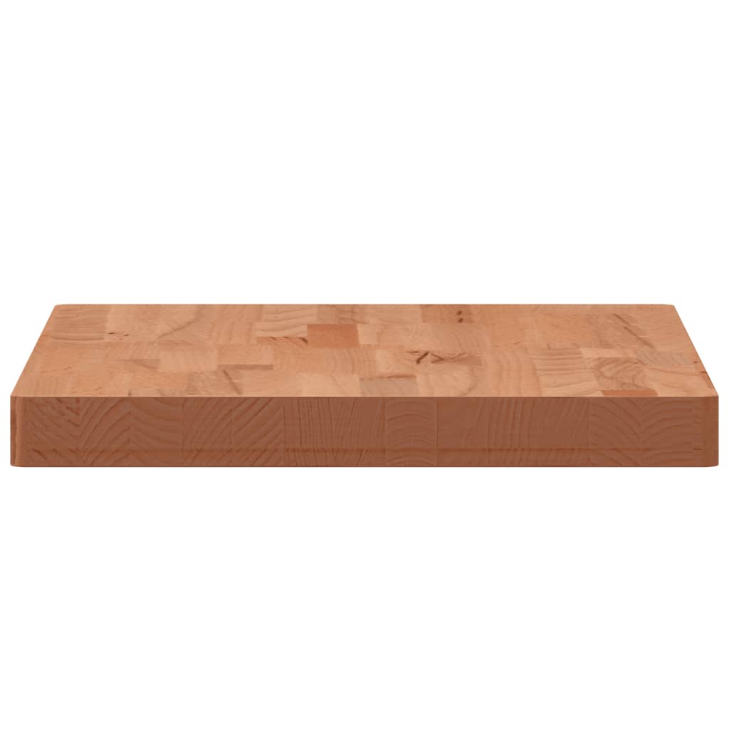 Tafelblad rechthoekig 60x40x4 cm massief beukenhout