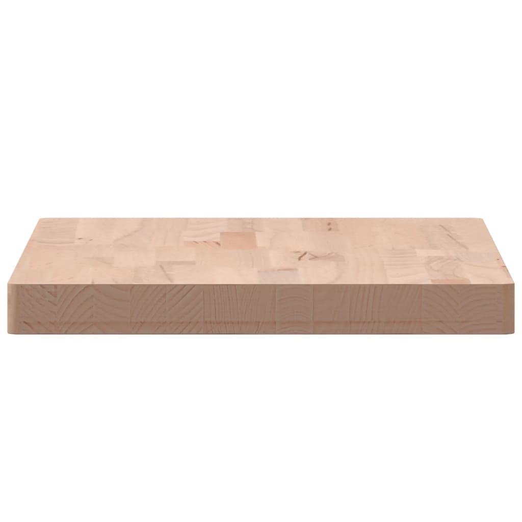 Snijplank 60x40x4 cm massief beukenhout