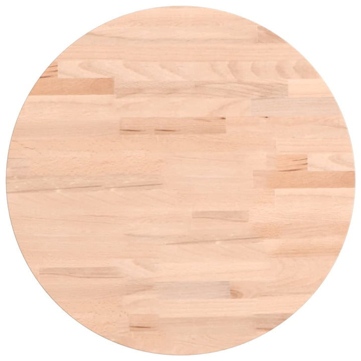 Tafelblad rond ø˜40x1,5 cm massief beukenhout