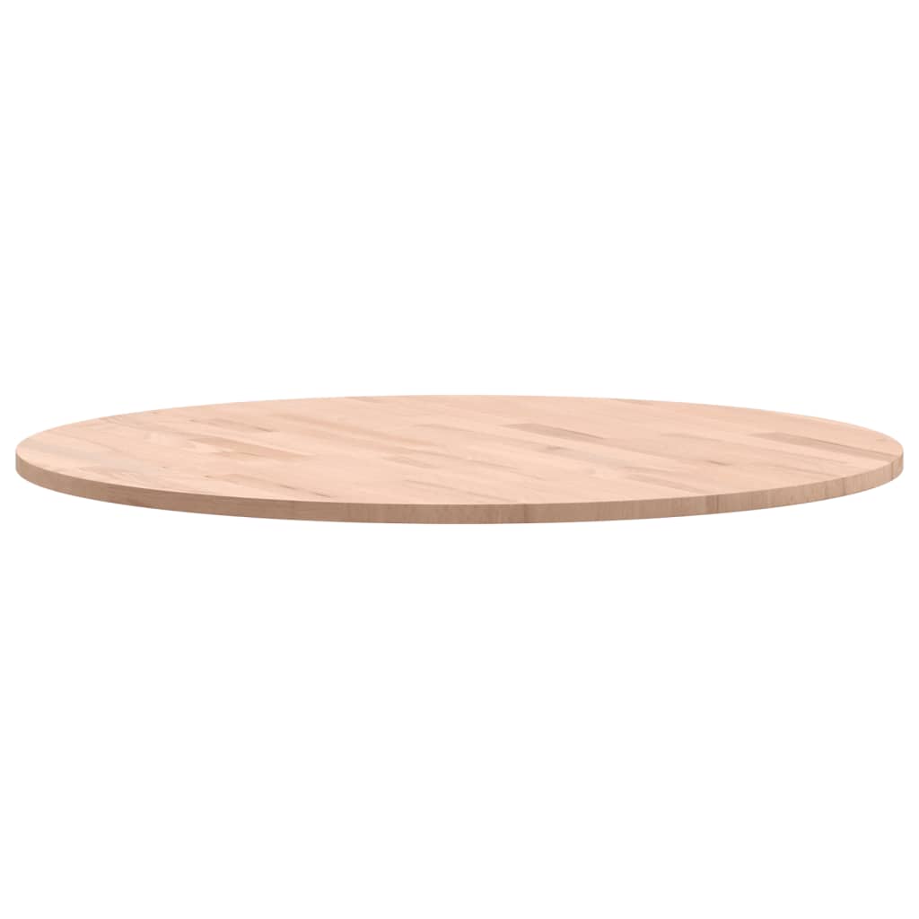 Tafelblad rond ø˜70x1,5 cm massief beukenhout