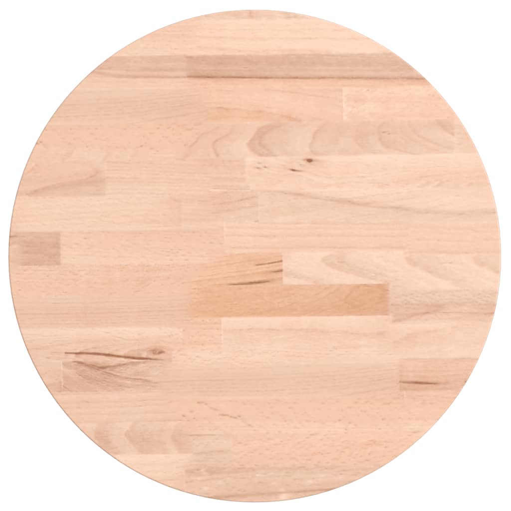 Tafelblad rond ø˜30x2,5 cm massief beukenhout