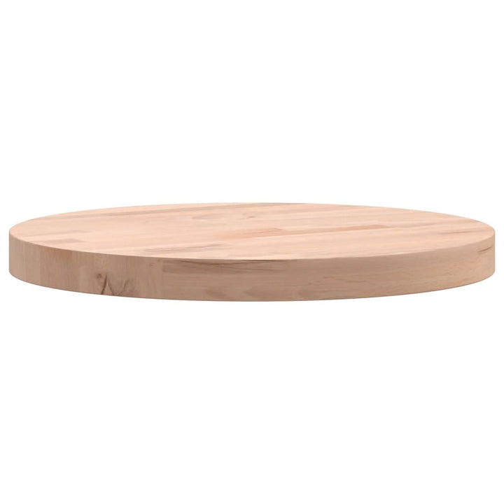 Tafelblad rond ø˜30x2,5 cm massief beukenhout