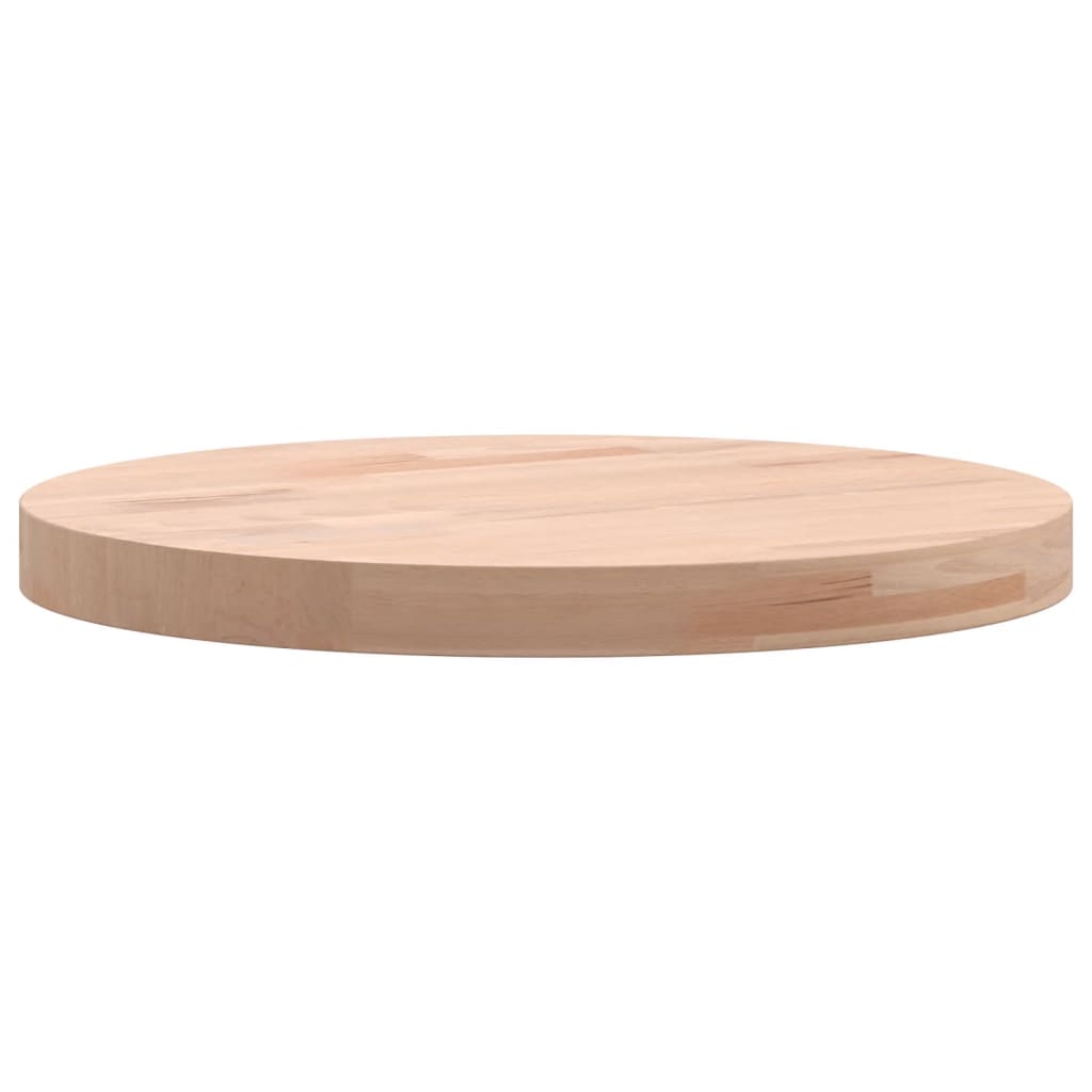 Tafelblad rond ø˜30x2,5 cm massief beukenhout