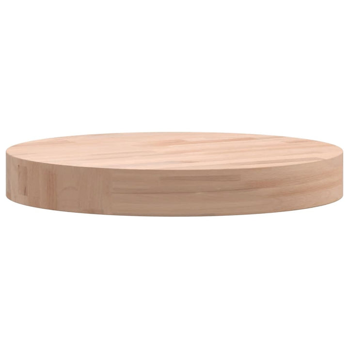 Tafelblad rond ø30x4 cm massief beukenhout