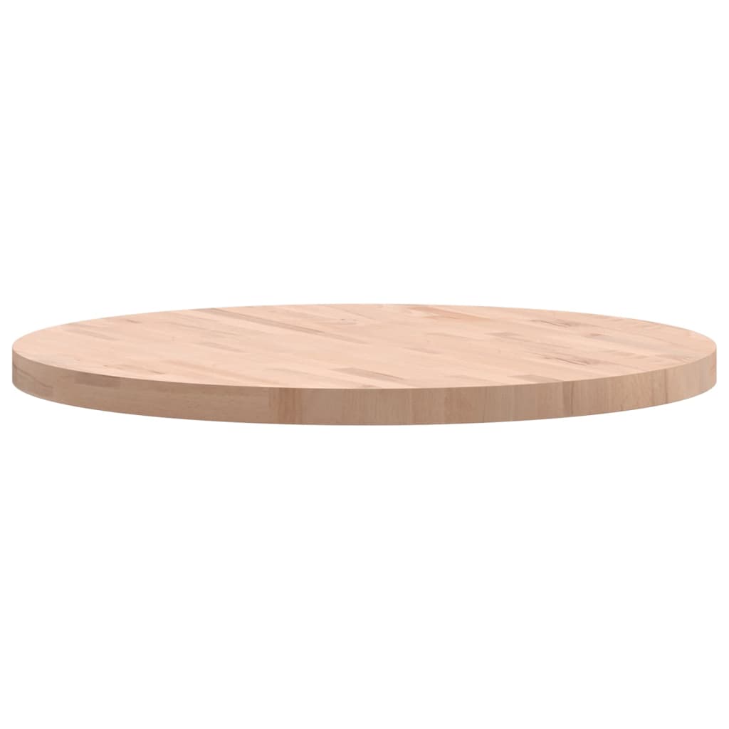 Tafelblad rond ø˜80x4 cm massief beukenhout