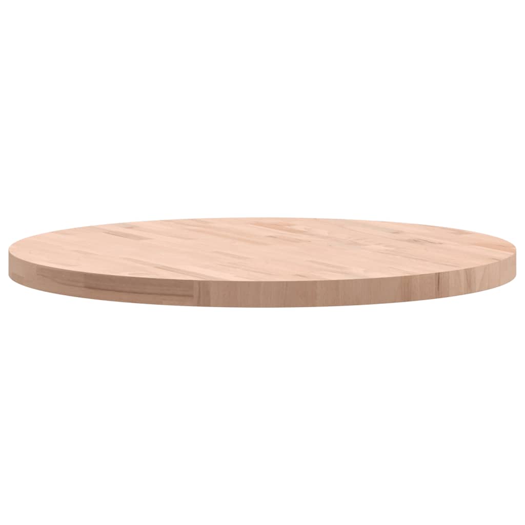 Tafelblad rond ø˜80x4 cm massief beukenhout