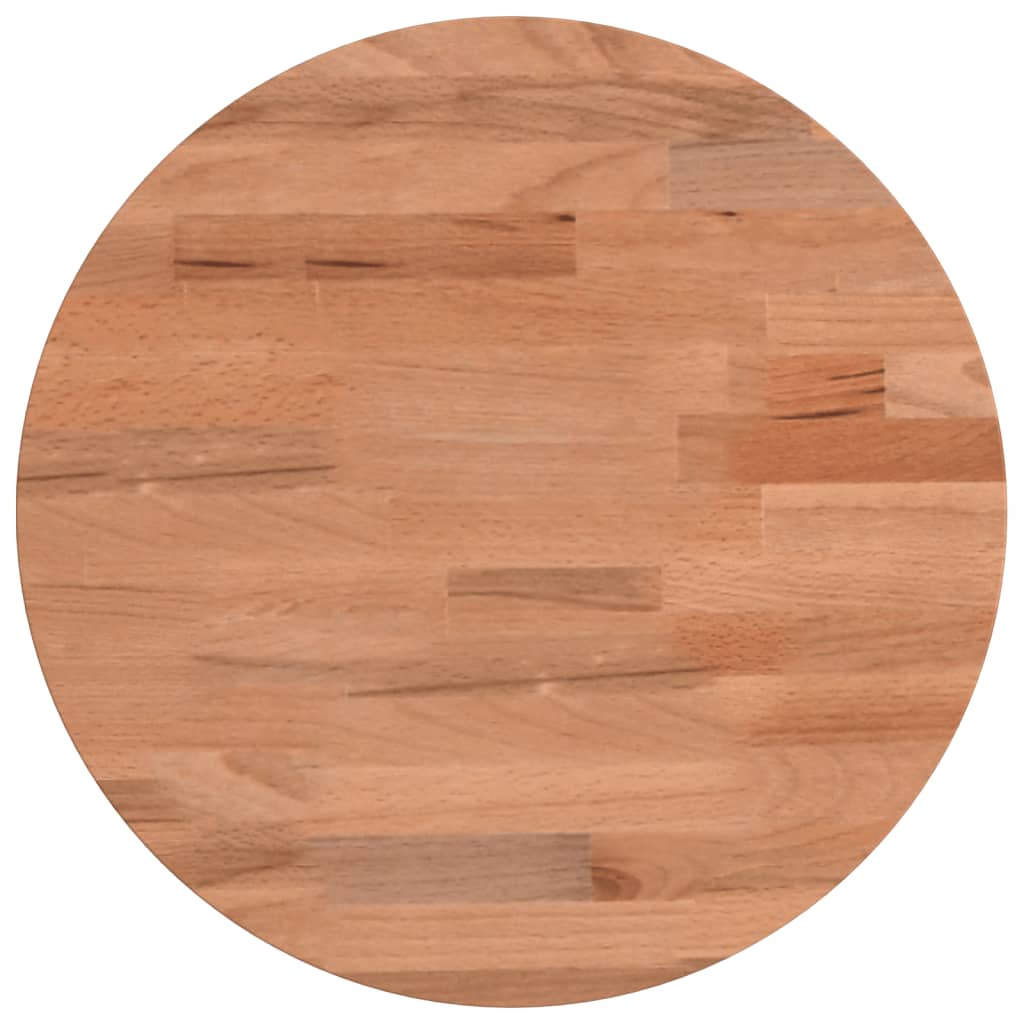 Tafelblad rond ø˜30x1,5 cm massief beukenhout