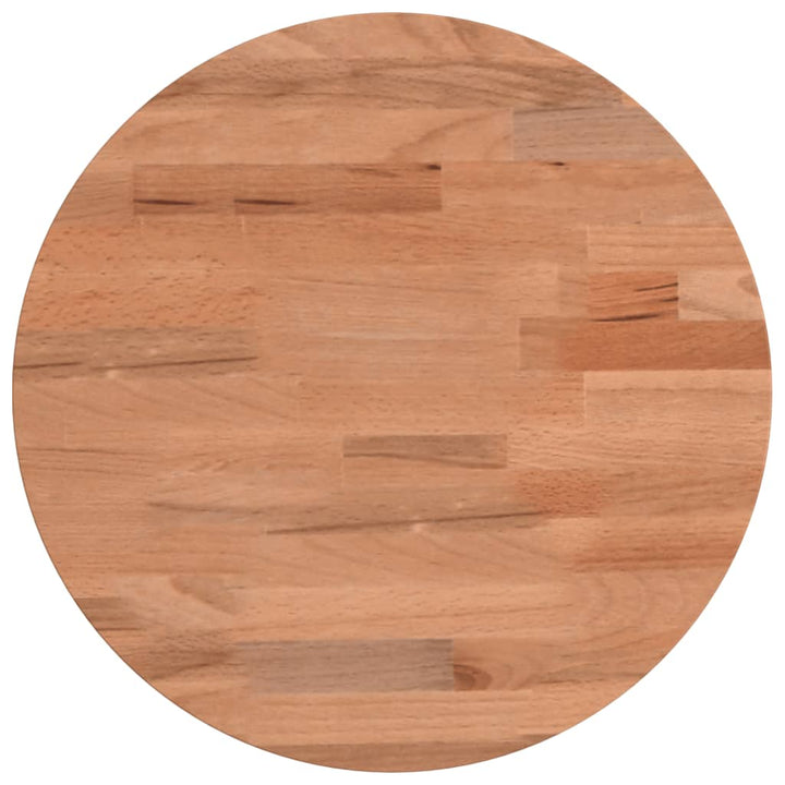 Tafelblad rond ø˜30x1,5 cm massief beukenhout