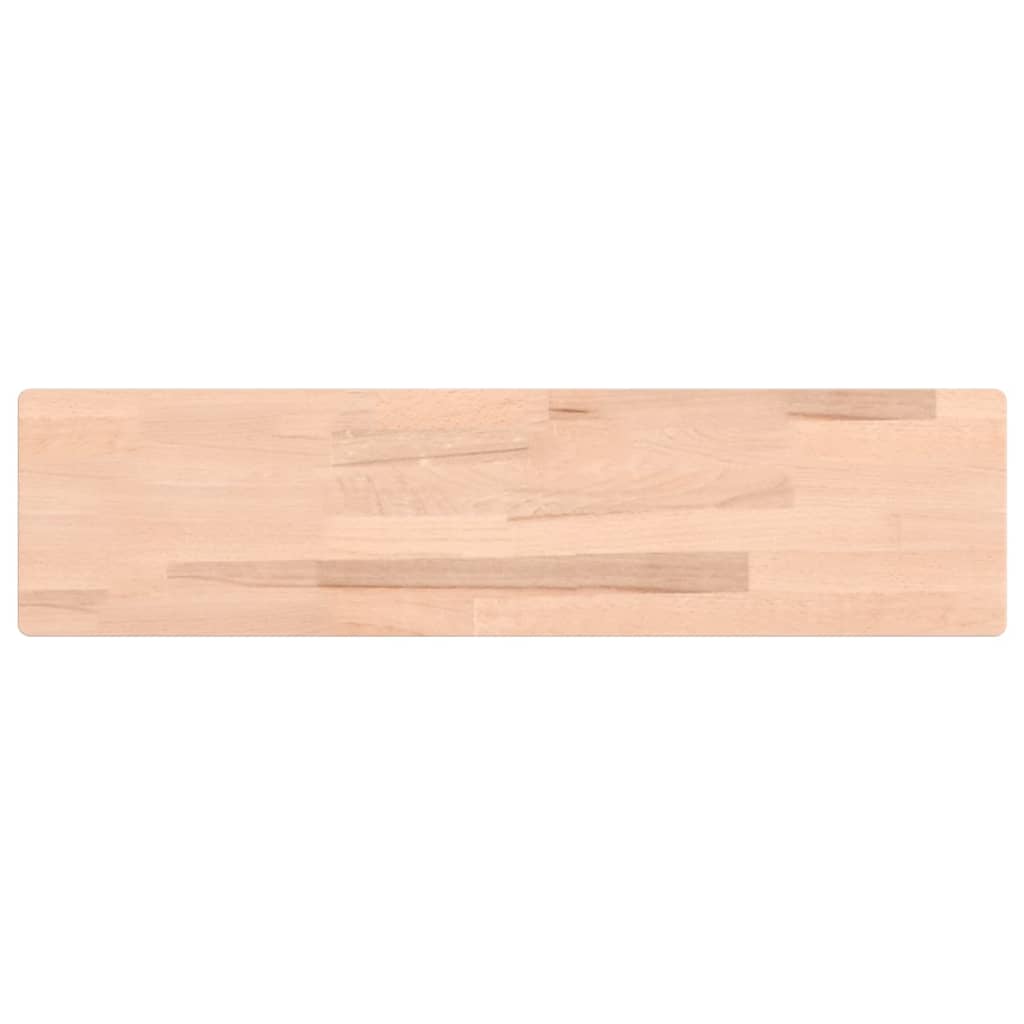 Wandschap 80x20x1,5 cm massief beukenhout