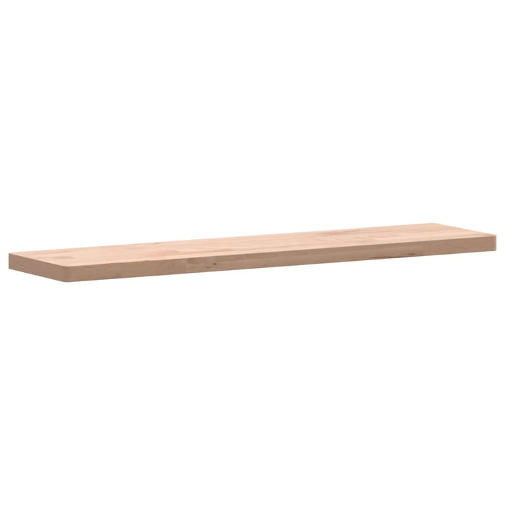 Wandschap 80x20x2,5 cm massief beukenhout