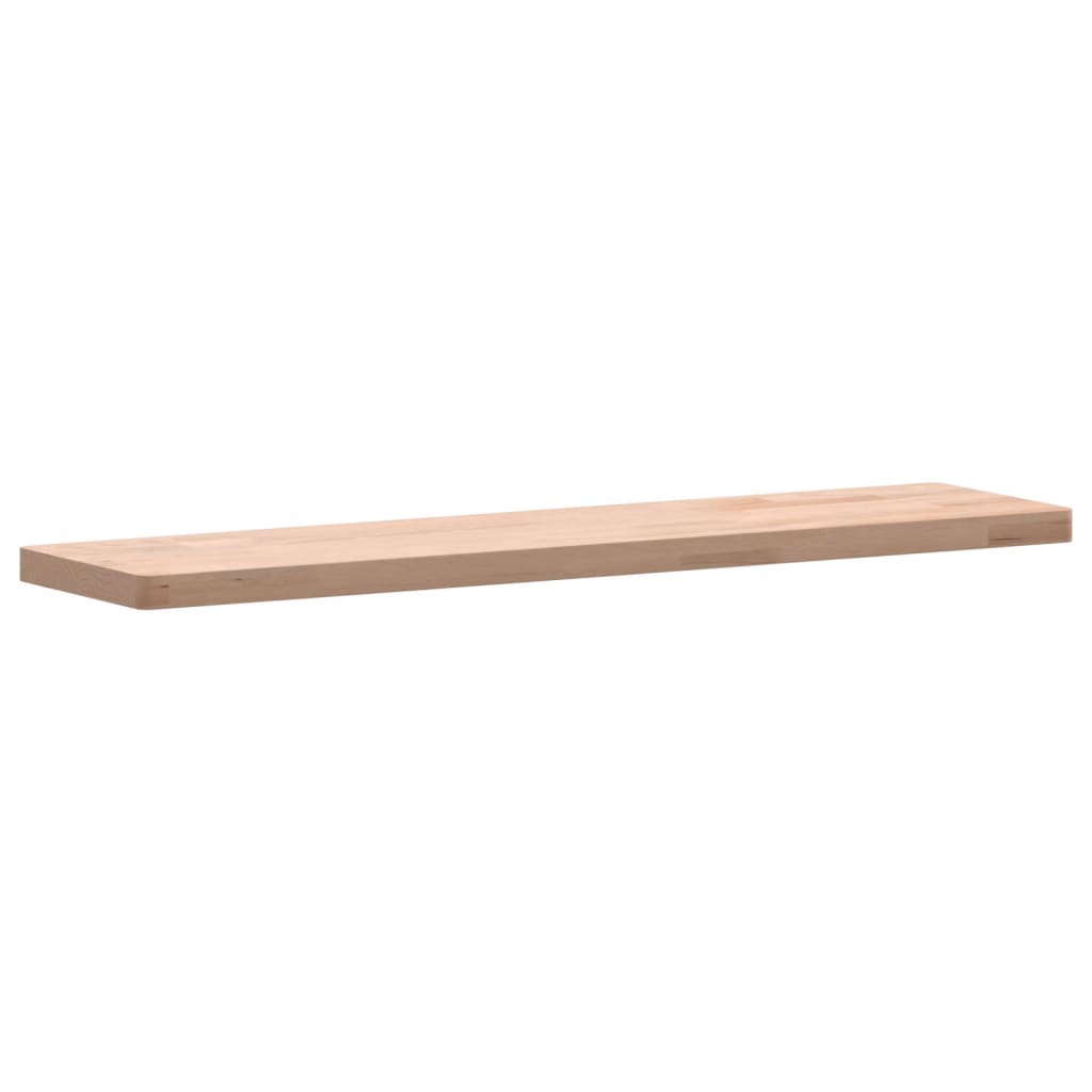 Wandschap 80x20x2,5 cm massief beukenhout