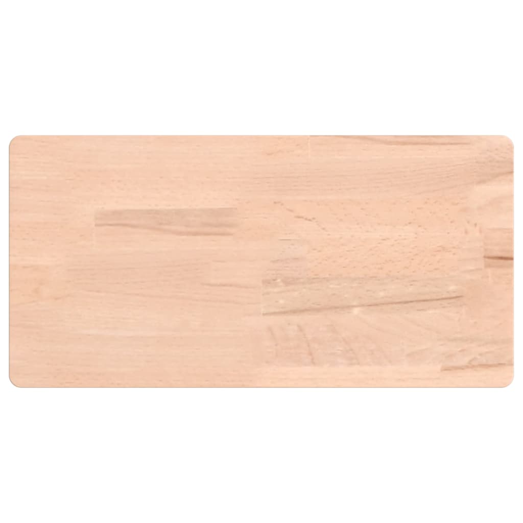 Wandschap 40x20x4 cm massief beukenhout