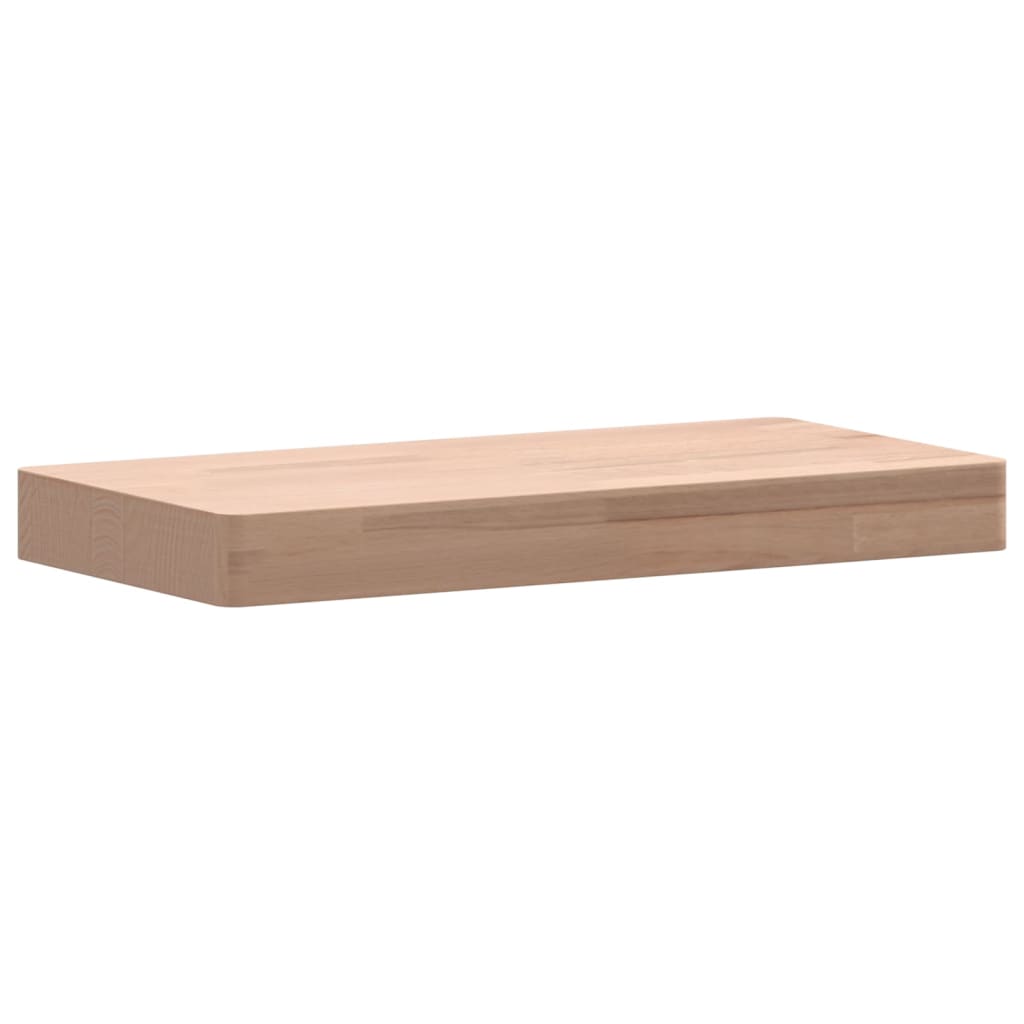 Wandschap 40x20x4 cm massief beukenhout