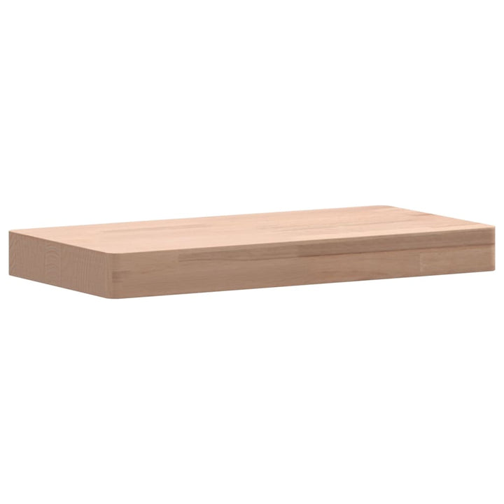 Wandschap 40x20x4 cm massief beukenhout