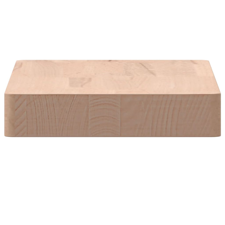 Wandschap 40x20x4 cm massief beukenhout