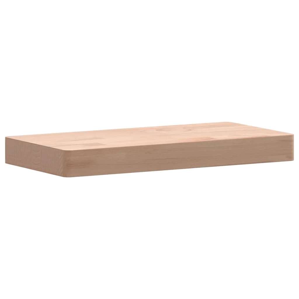 Wandschap 40x20x4 cm massief beukenhout