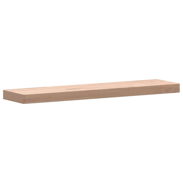 Wandschap 80x20x4 cm massief beukenhout