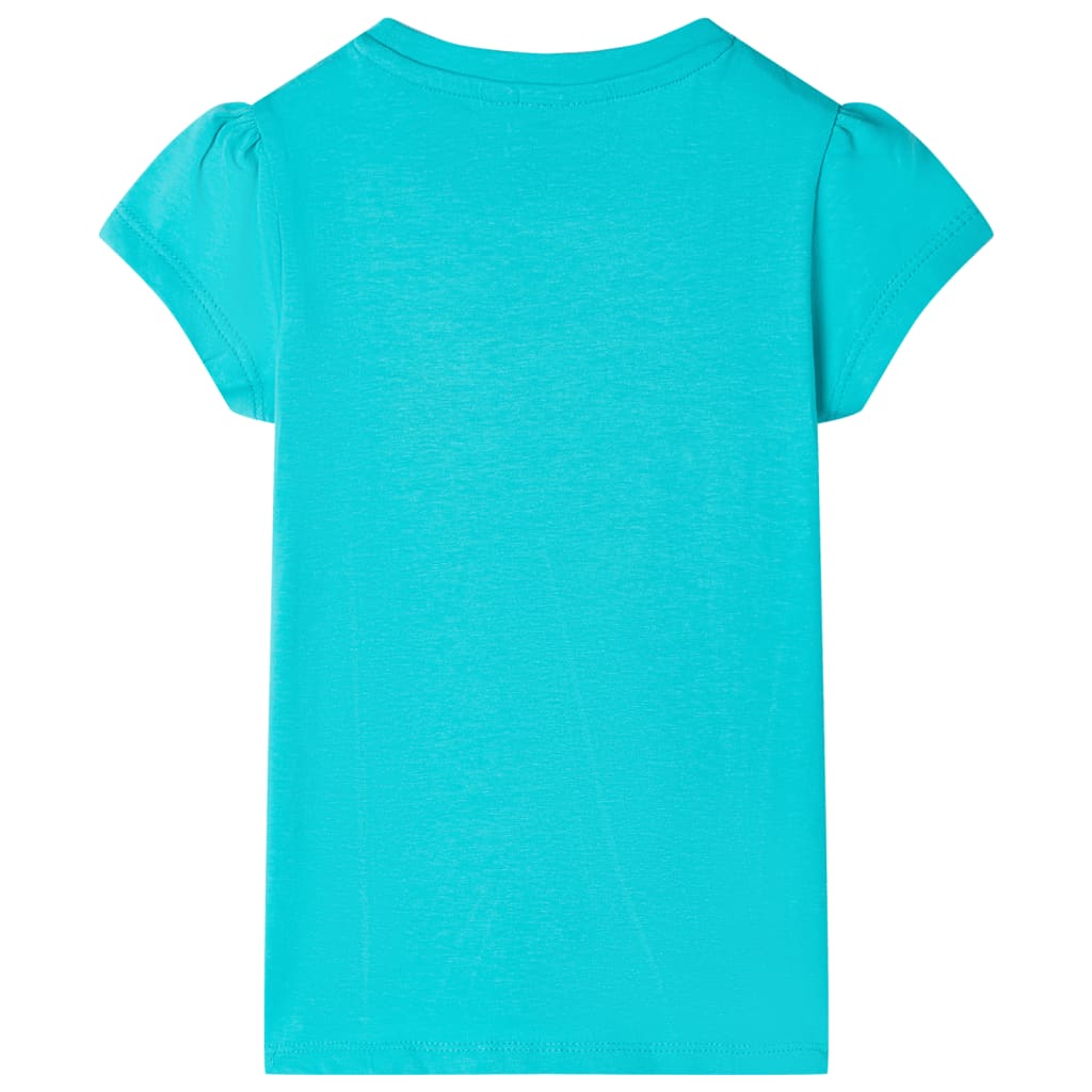 Kindershirt 104 mintkleurig