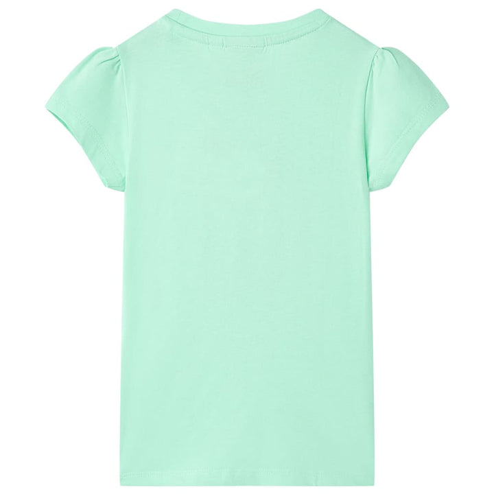 Kindershirt 104 felgroen