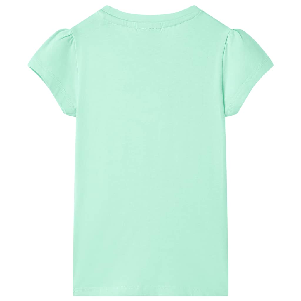 Kindershirt 116 felgroen