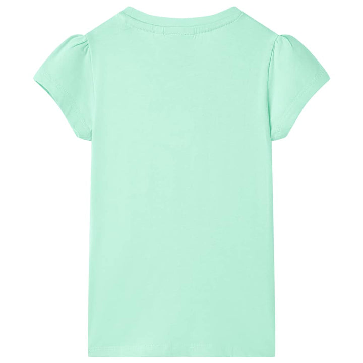 Kindershirt 116 felgroen