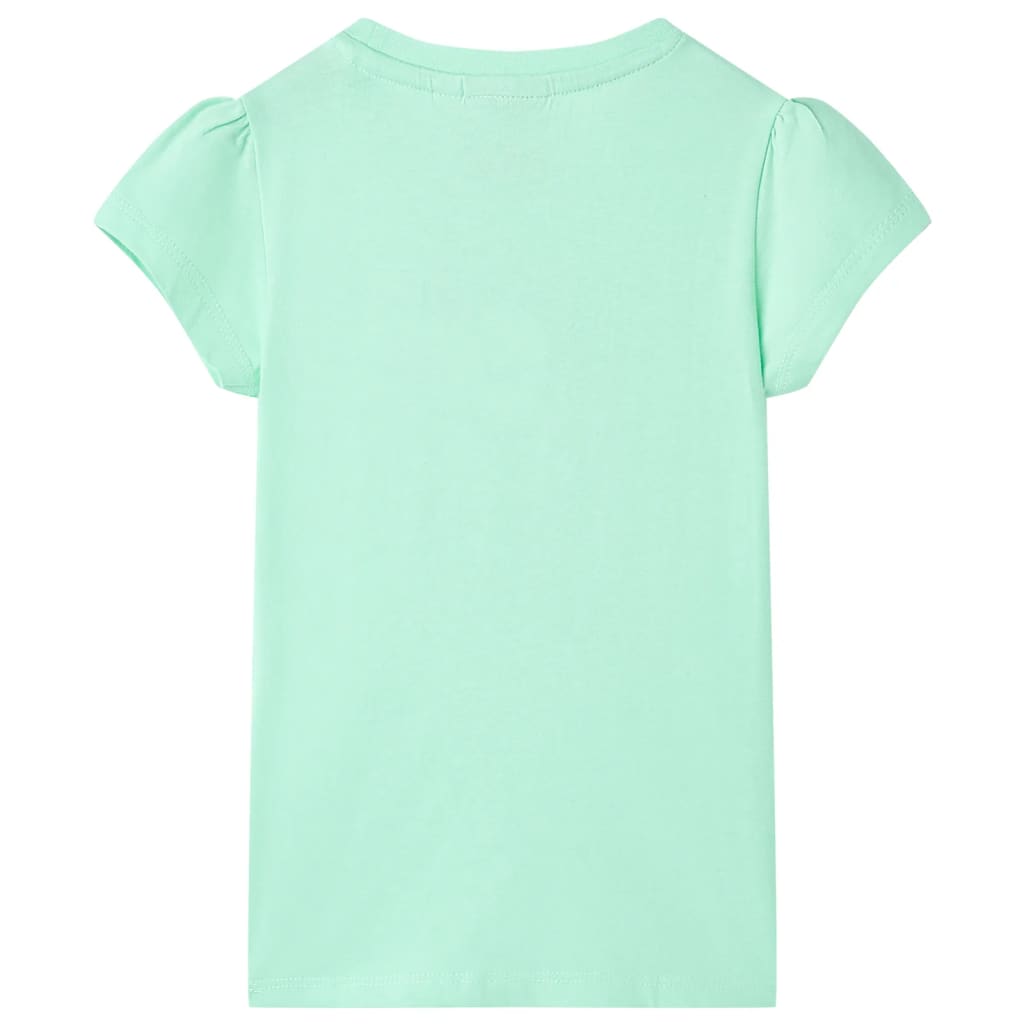 Kindershirt 140 felgroen