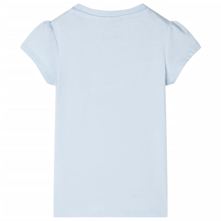 Kindershirt 104 lichtblauw