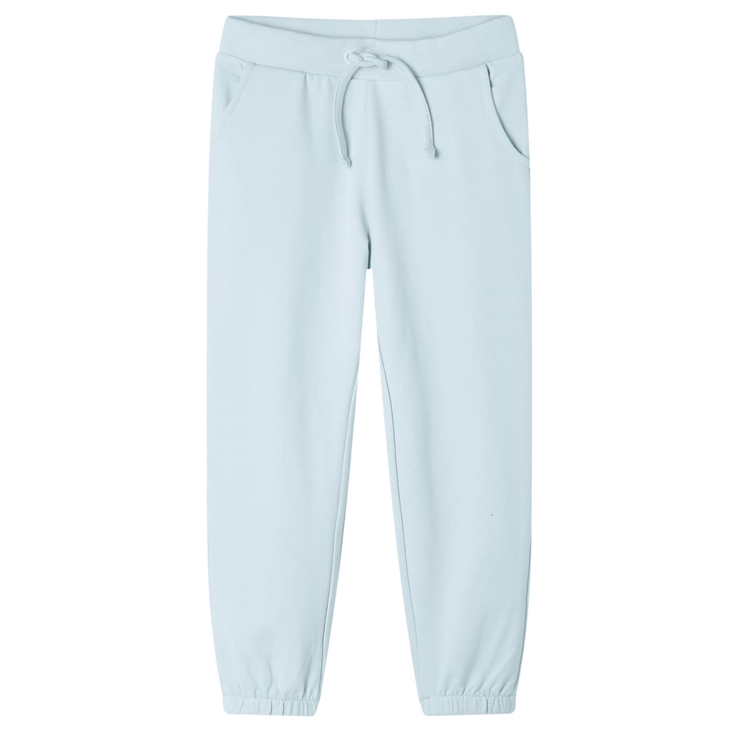 Kinderjoggingbroek 104 lichtblauw