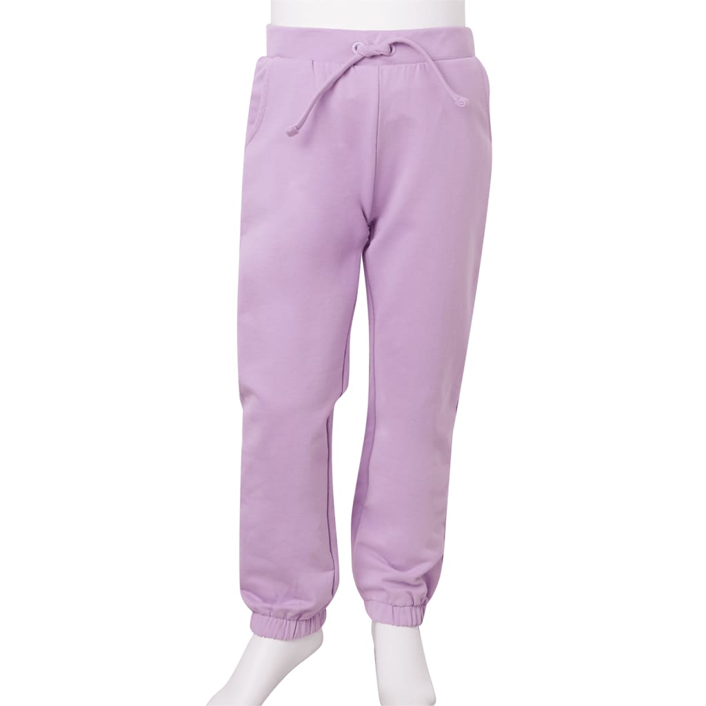 Kinderjoggingbroek 92 lila