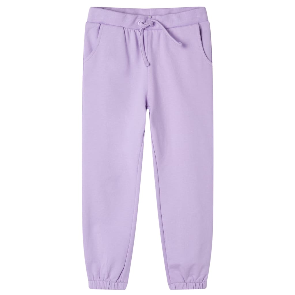 Kinderjoggingbroek 104 lila