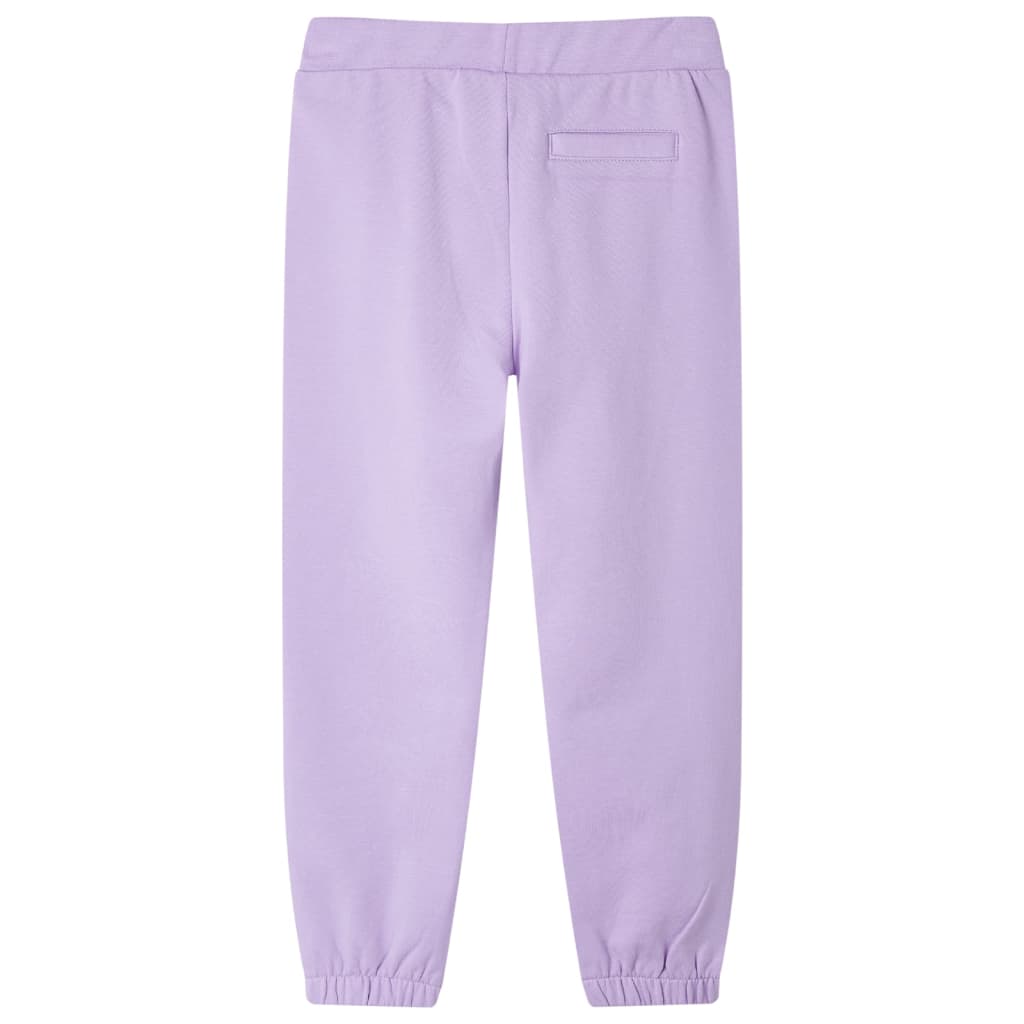 Kinderjoggingbroek 104 lila