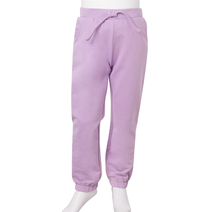 Kinderjoggingbroek 104 lila