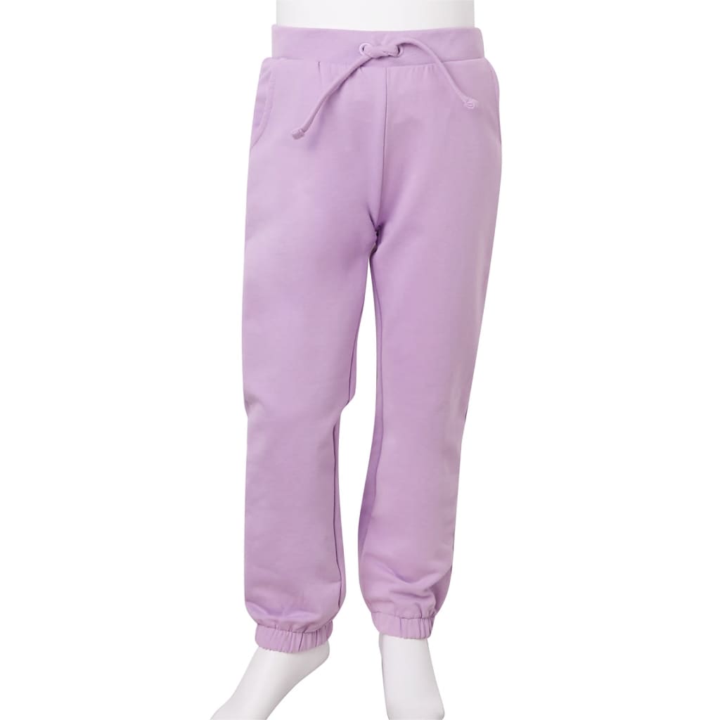 Kinderjoggingbroek 128 lila