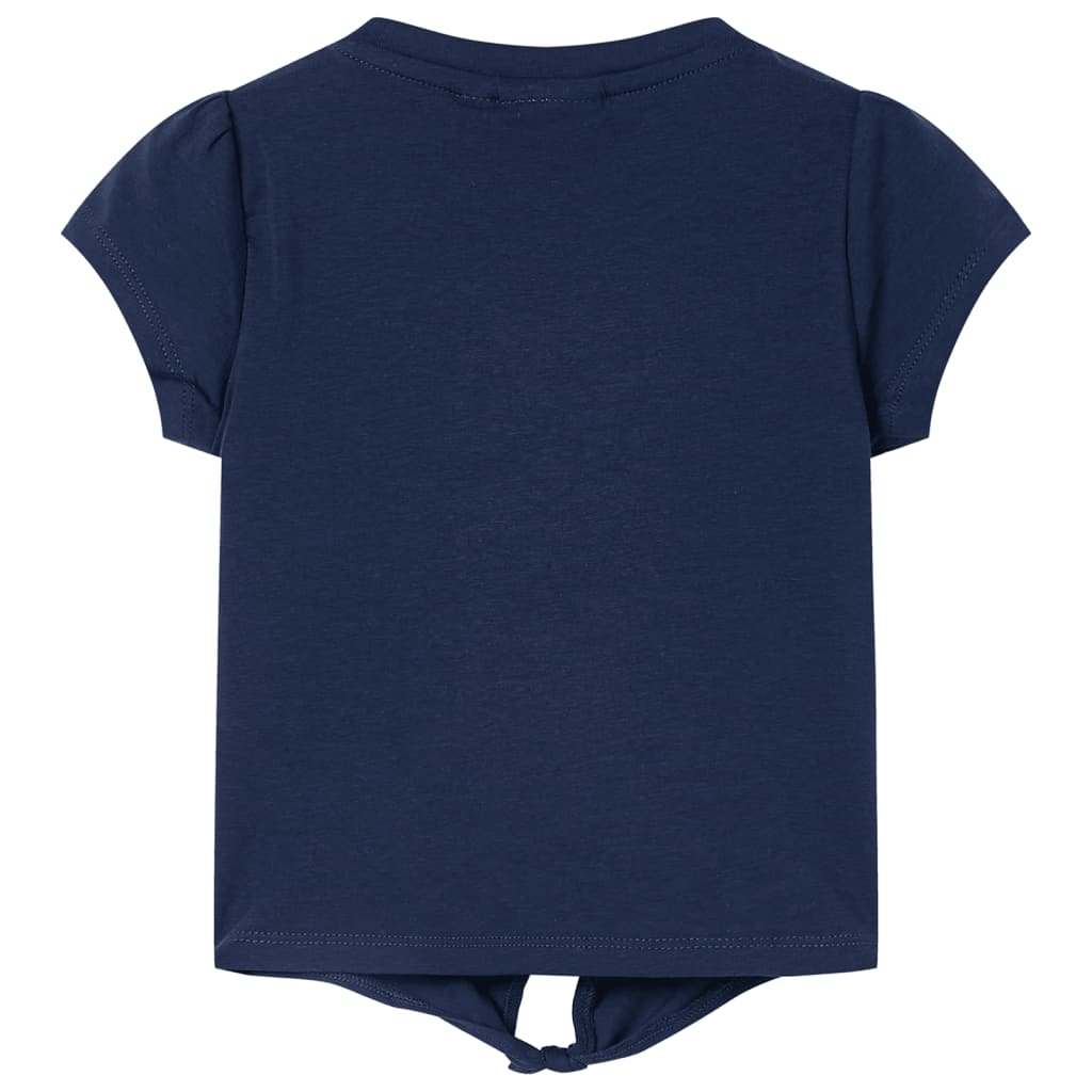 Kindershirt 104 marineblauw