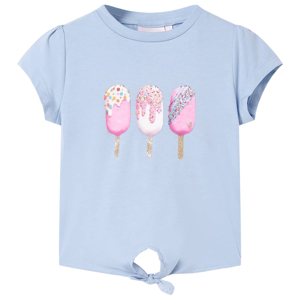 Kindershirt 92 blauw