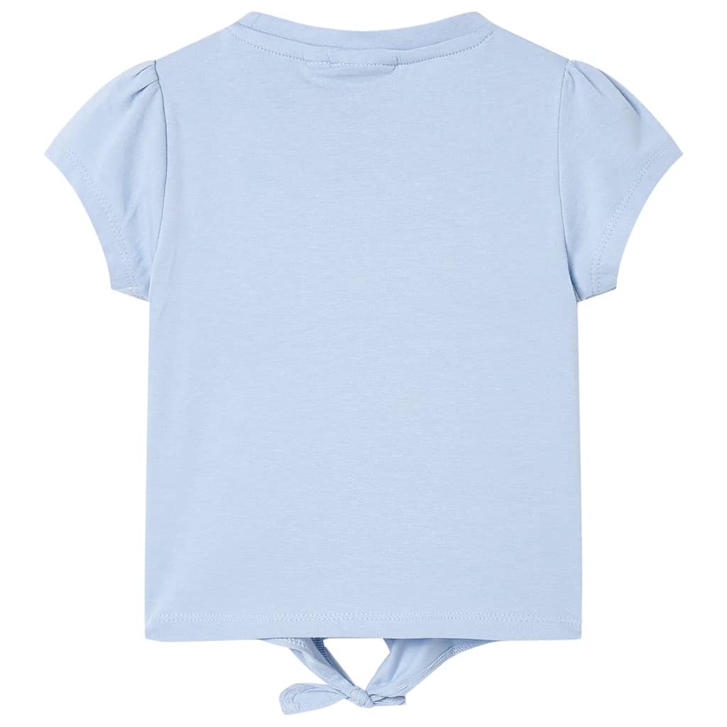 Kindershirt 116 blauw