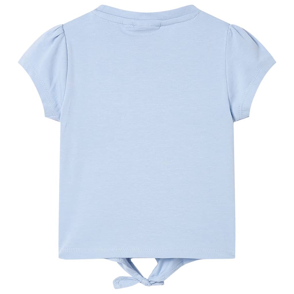 Kindershirt 128 blauw