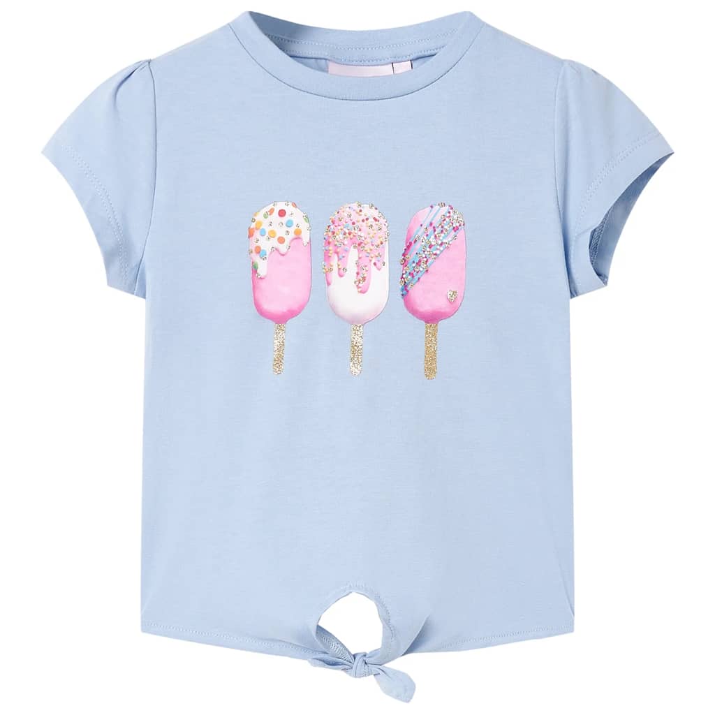 Kindershirt 140 blauw