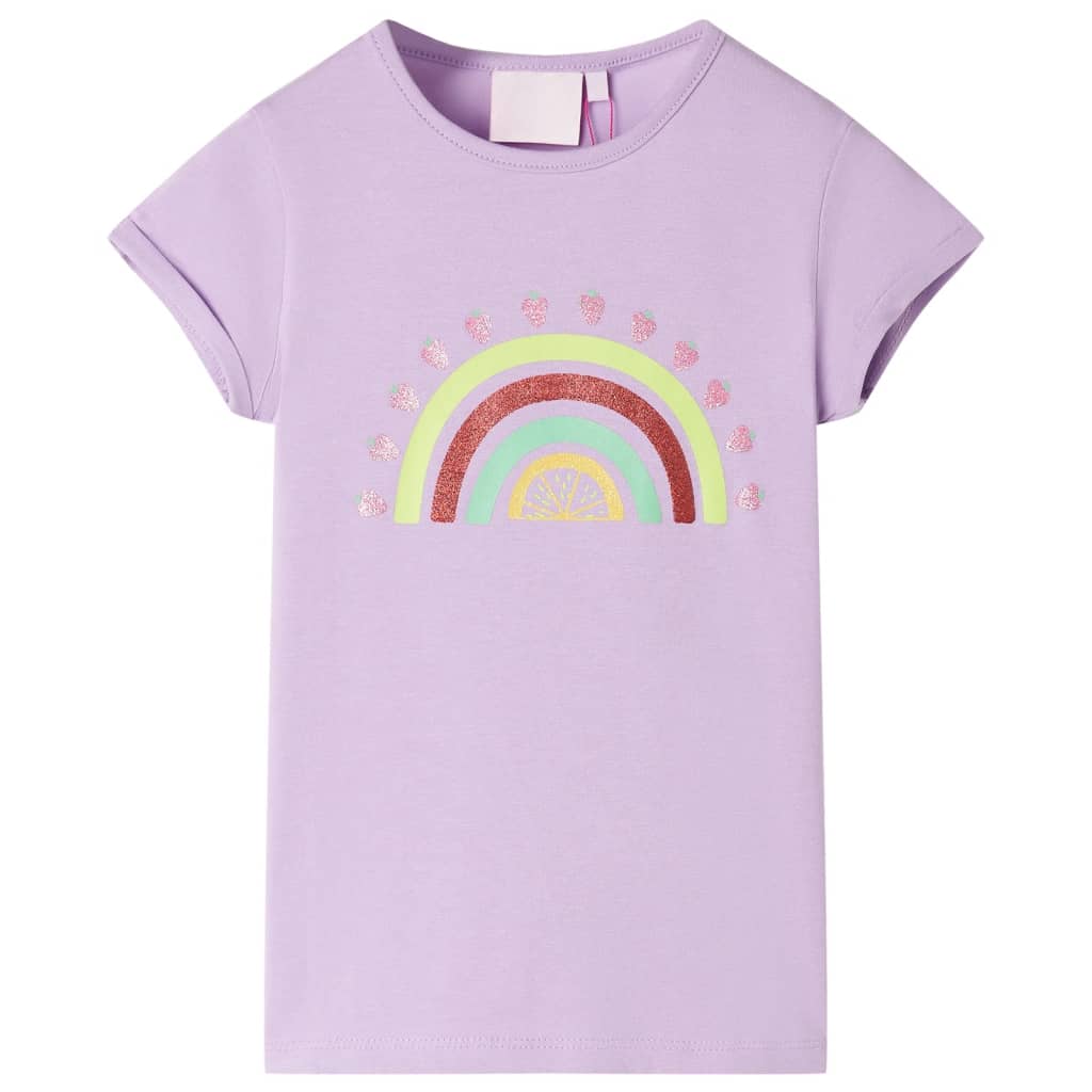 Kindershirt 140 lila